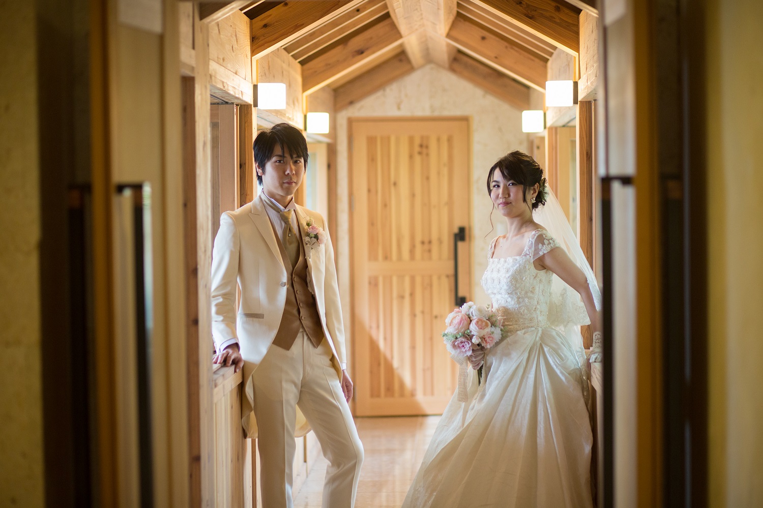 感謝をこめた結婚式
