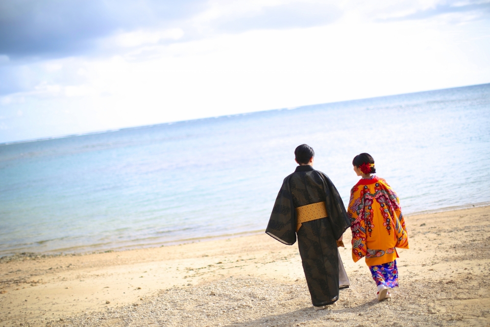 家族旅行も兼ねたアットホームな挙式